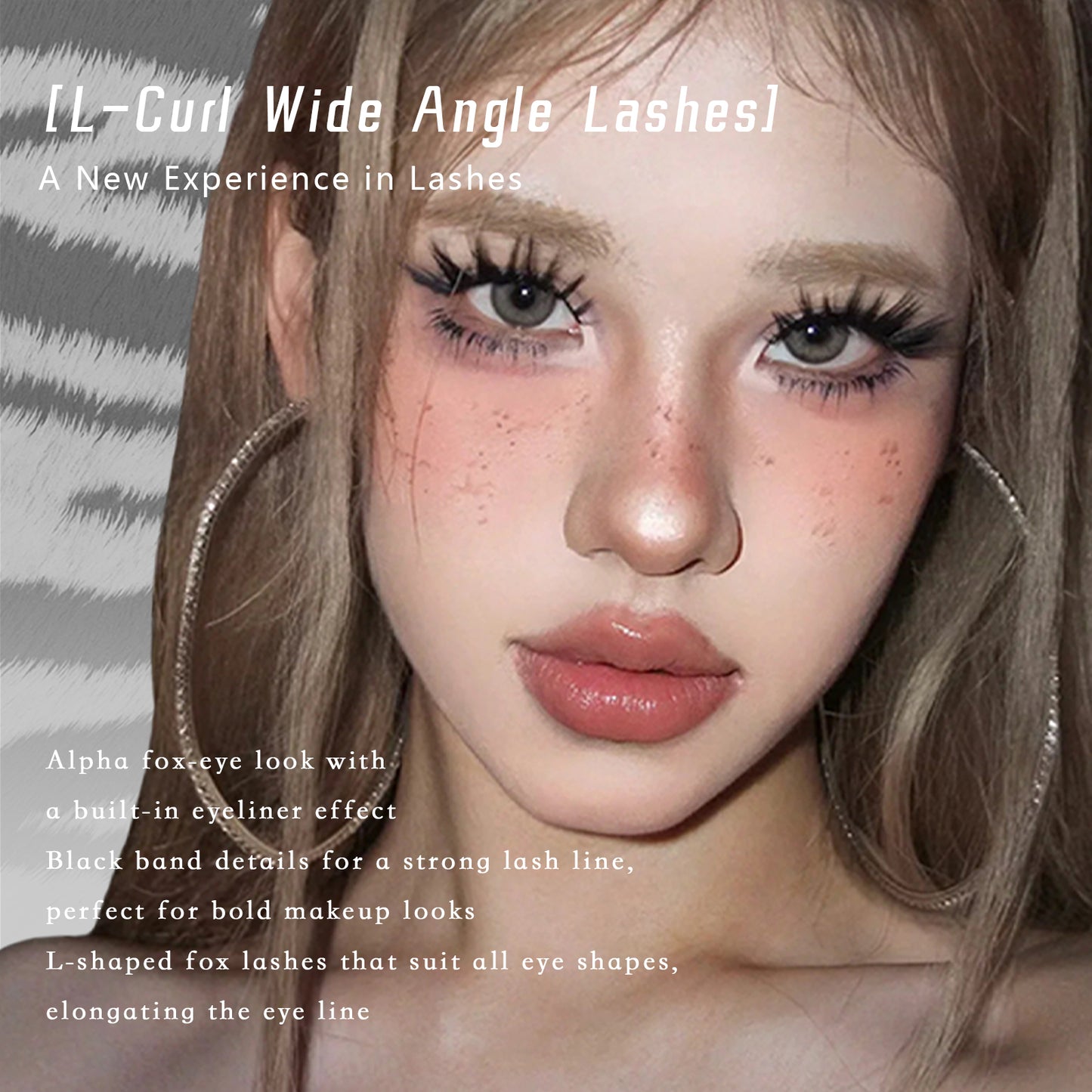 “Euphoria” L-Curl Glue-on Upper Lashes