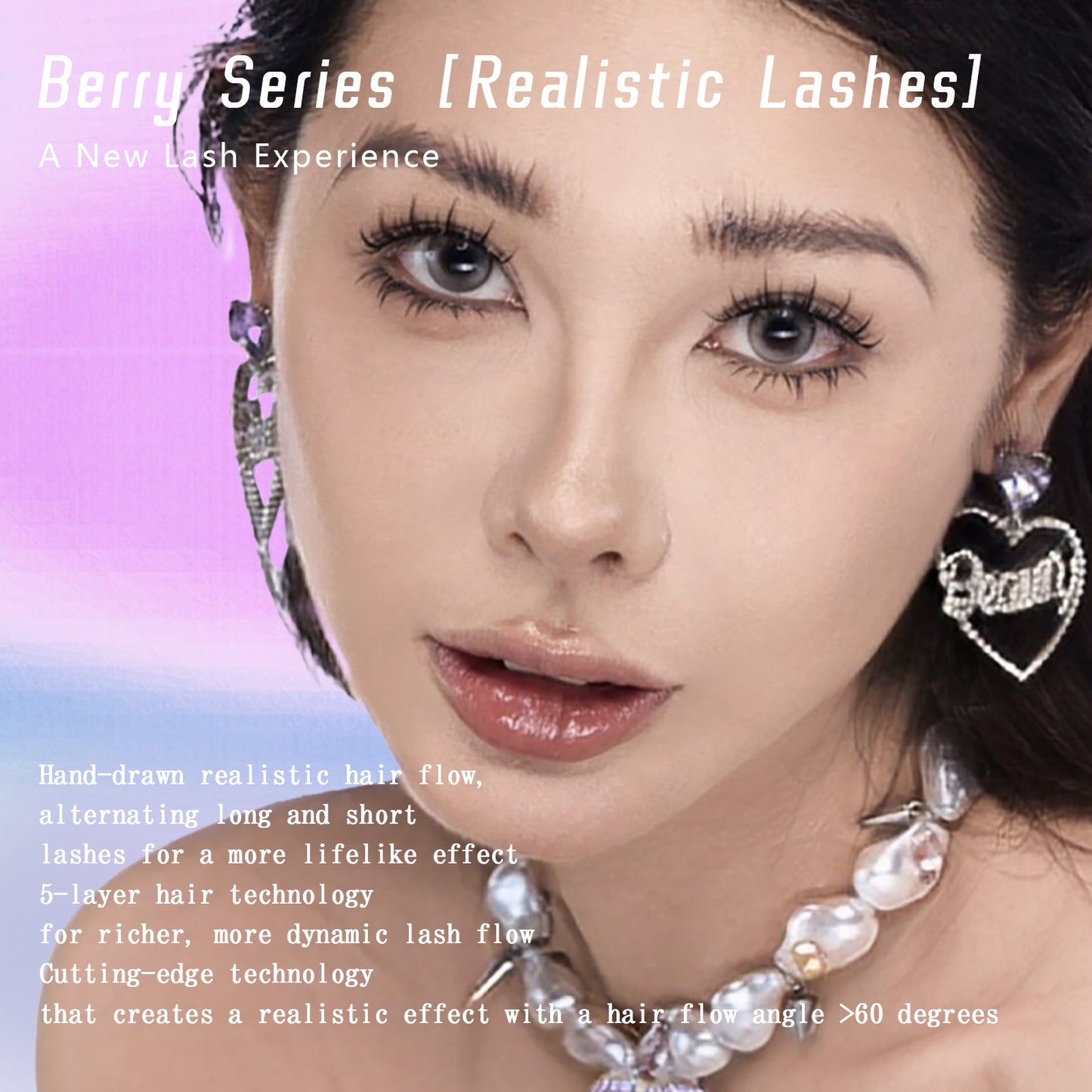 "Polaris" Simulated Hand-drawn Bottom Eyelashes