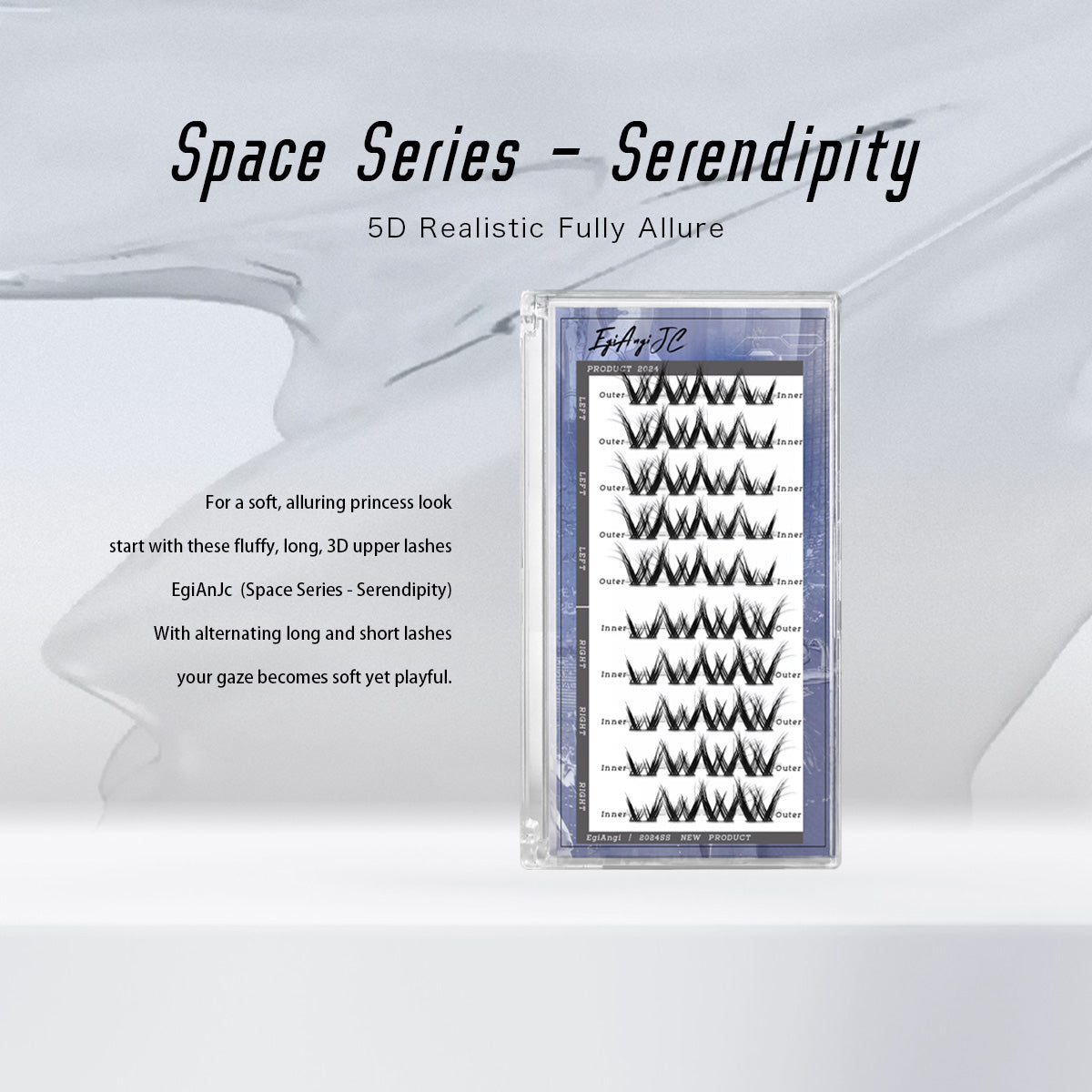 “Serendipity" 5D Multi-layer Glue-on Lashes